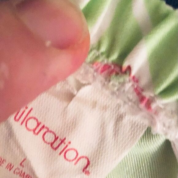 3/$15 Girls Hibiscus Xhilaration Board Shorts L - Picture 3 of 3